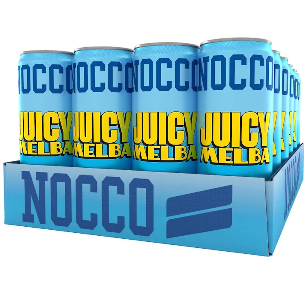 Nocco BCAA Juicy Melba energiajuoma 330ml x 24kpl