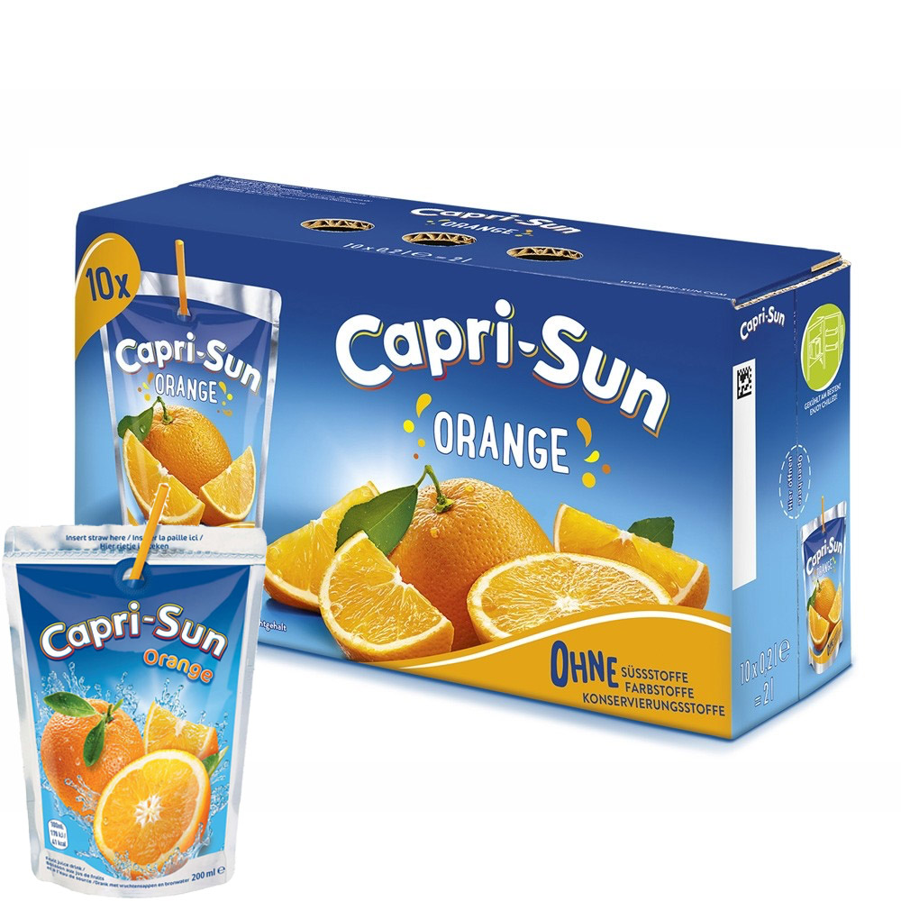 Capri-Sun Orange pillimehu 2dl x 10-pack