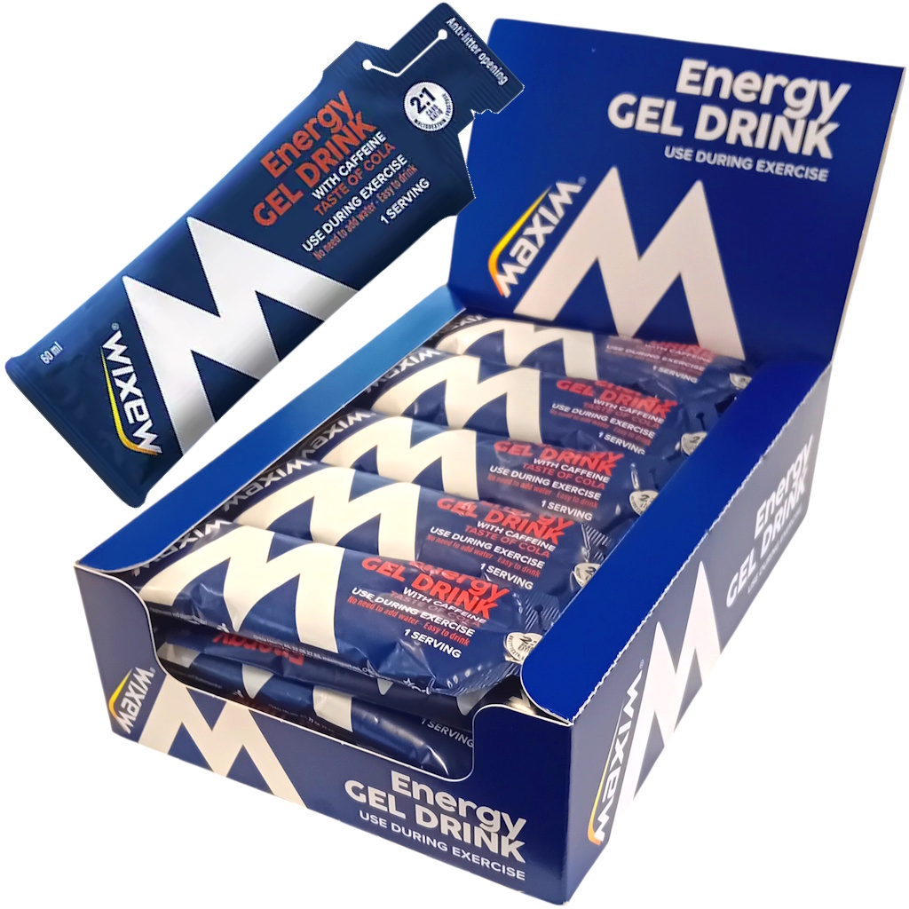 Maxim Energy Gel Drink Cola energiageeli 60ml x 25kpl
