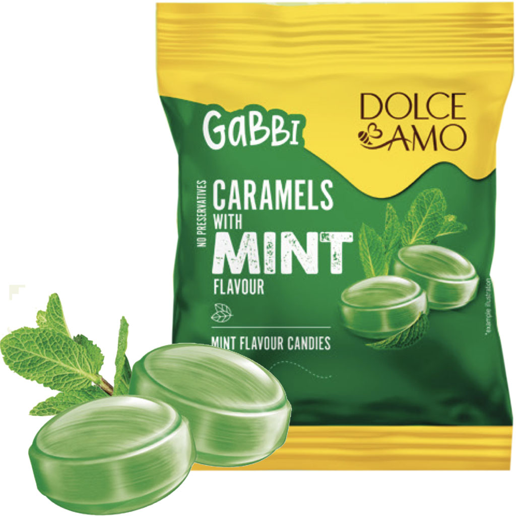 Sentin Tuote Dolce Amo Wanhanajan minttukaramelli 90g
