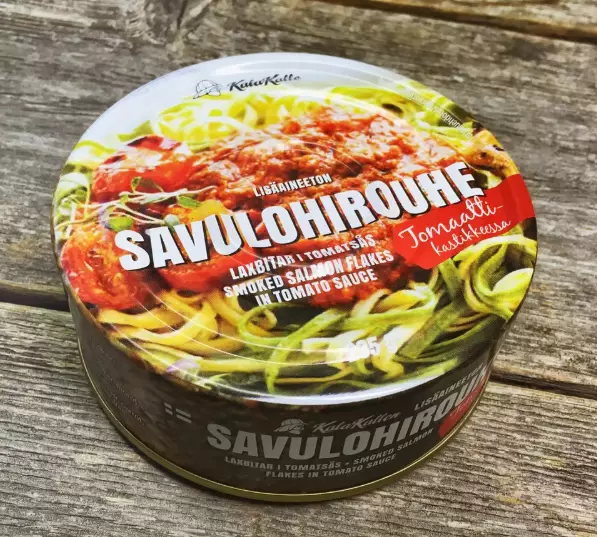 Image of KalaKalle Savulohirouhe tomaattikastikkeessa, 235 g, valmissäilyke Kalakalle valmissäilyke