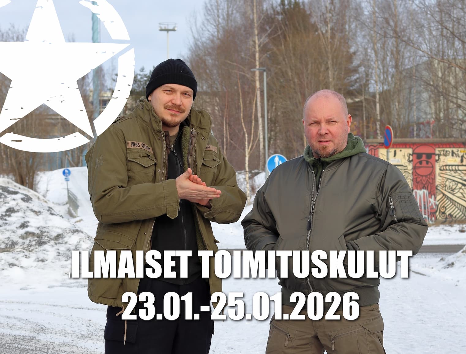 Ilmaiset toimituskulut