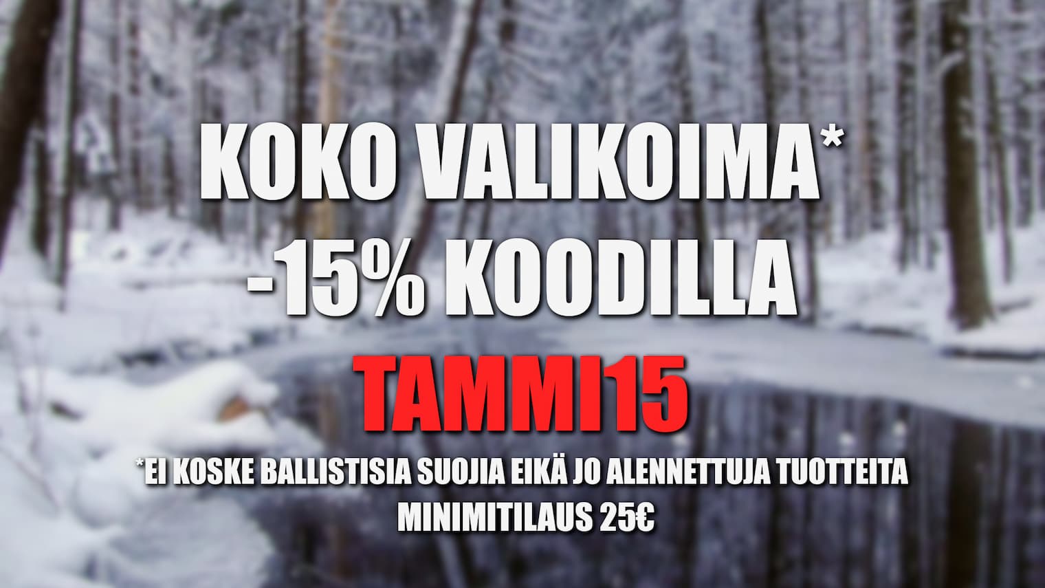 -15% koodilla