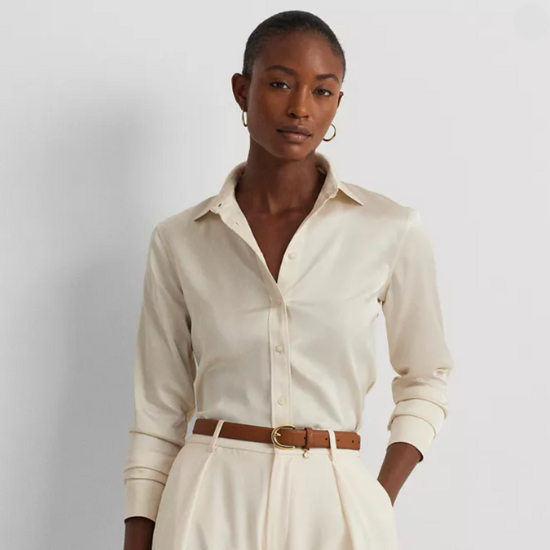 Lauren Ralph Lauren Women's Satin Shirt