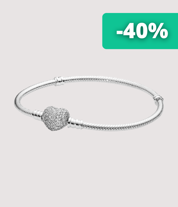 Браслет Moments Sparkling Heart