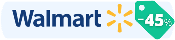 до -45% на Walmart
