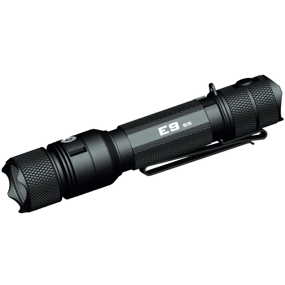 Image of Powertac E9 GEN5 Long Throw - 3,000 Lumen 388 Meter Tactical EDC Flashlight