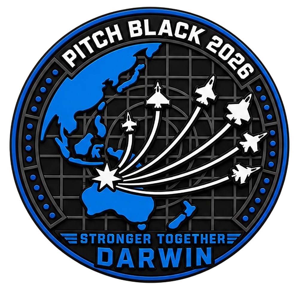 Image of Mach 5 Pitch Black 2026 FA-50 Typhoon 5-16 F-35 F/A-18 SU30 Patch