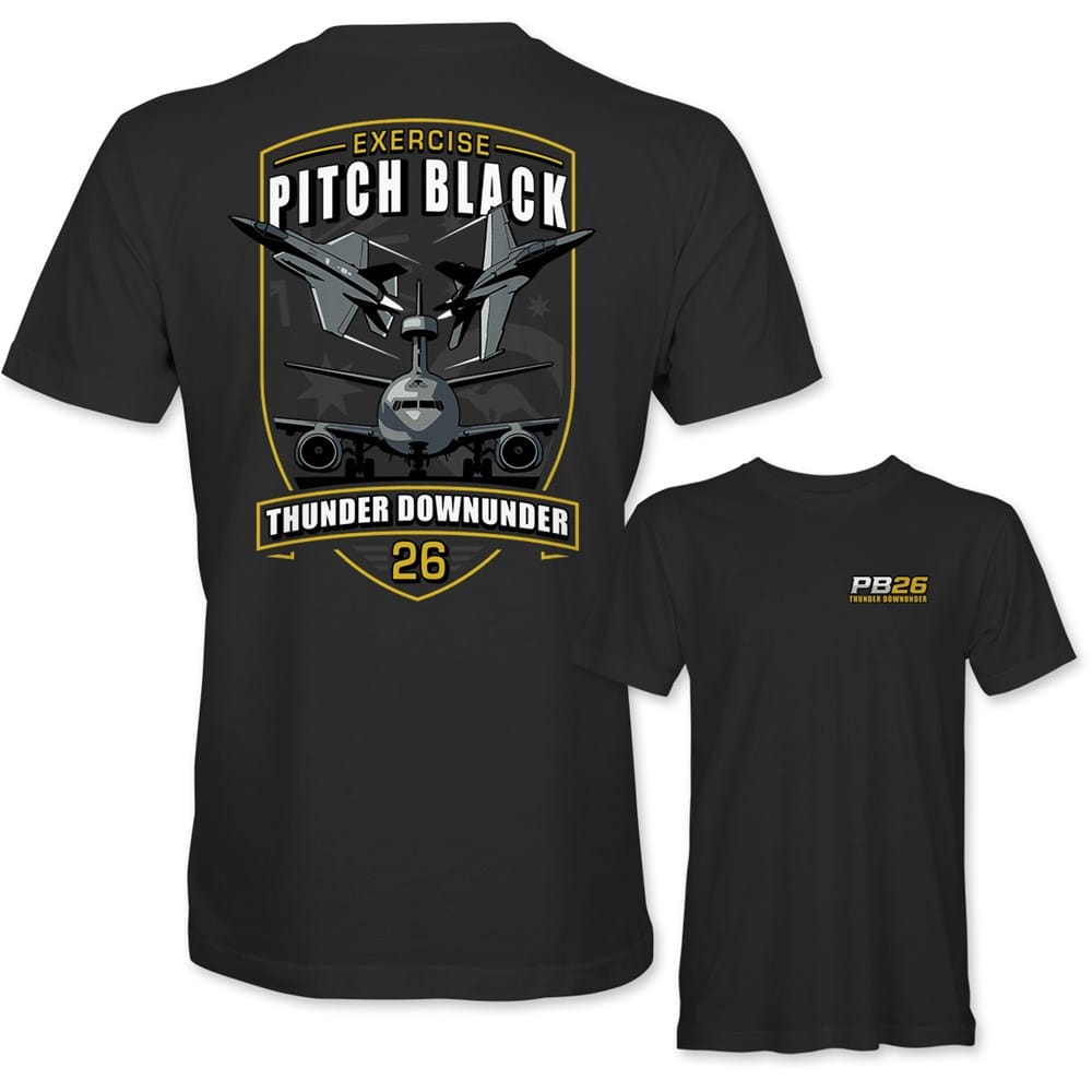 Image of Mach 5 Pitch Black 2026 RAAF Shirt