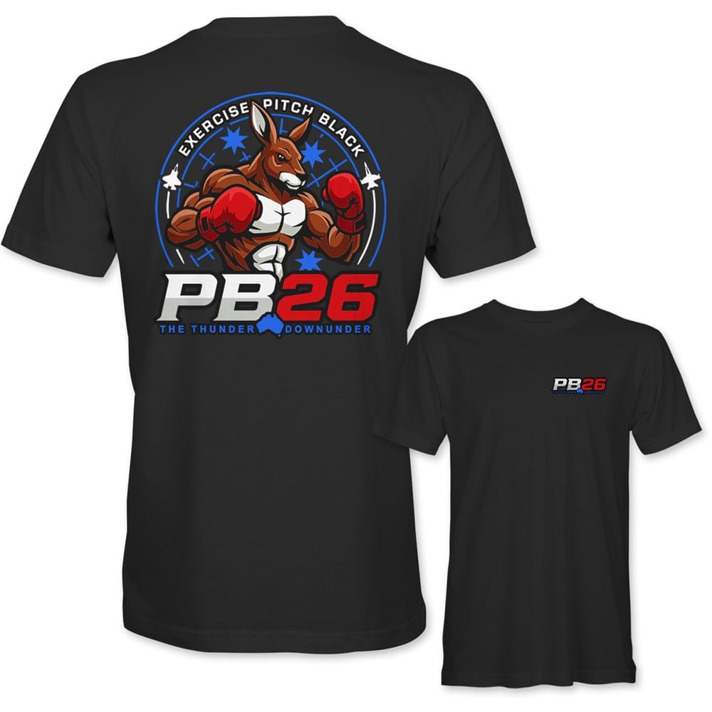 Image of Mach 5 Pitch Black 2026 Roo Shirt