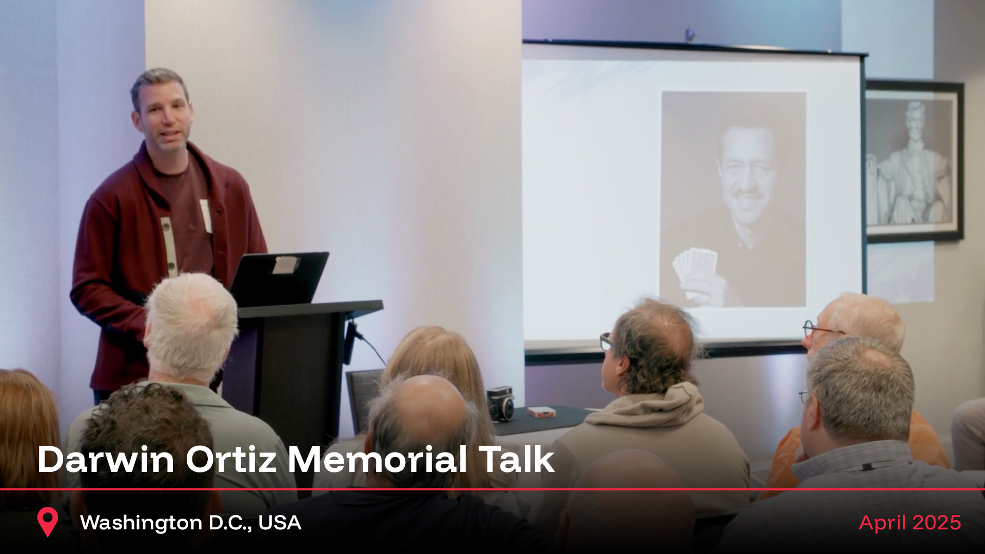 Darwin Memorial Talk