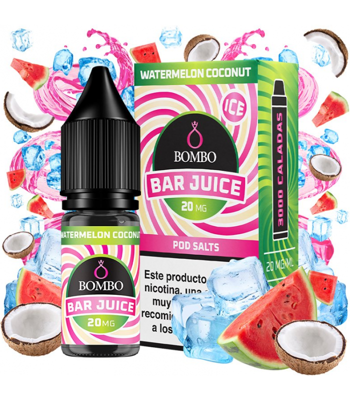 Bombo Bar Watermelon Coconut Ice Salt