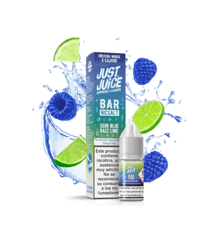 Just Juice Bar Blue Sour Razz Lime Salt