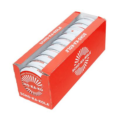 Scho-Ka-Kola, 100 g peltirasiassa, 10-Pack