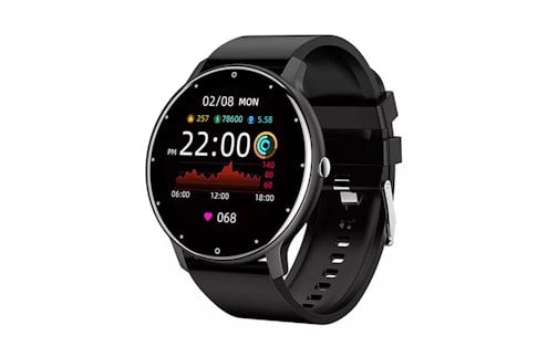 Parya Official -  Dark black smartwatch