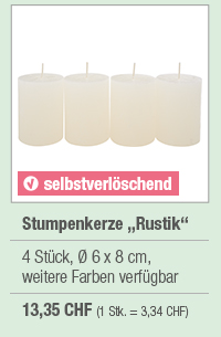 Stumpenkerze 