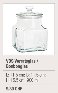 VBS Vorratsglas / Bonbonglas