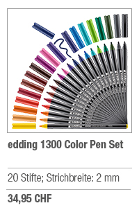 edding 1300 Color Pen, 20er-Set