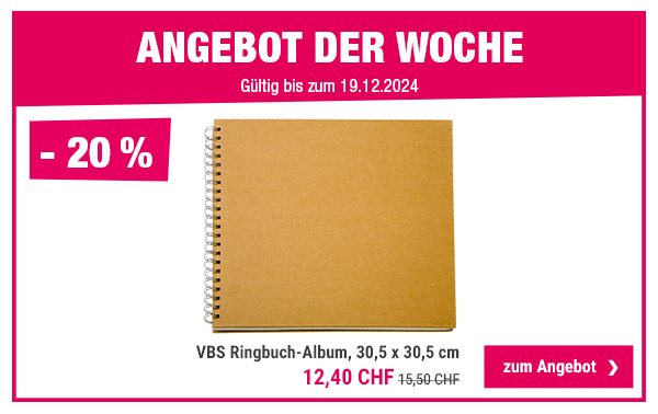 Angebot der Woche: VBS Ringbuch-Album