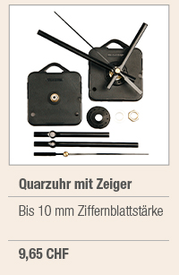 Quarzuhr mit Zeiger