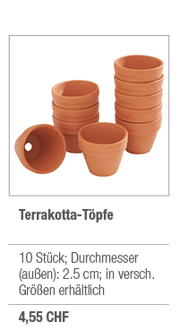 Terrakotta Töpfe