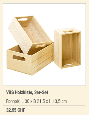 VBS Holzkis-te, 3er-Set