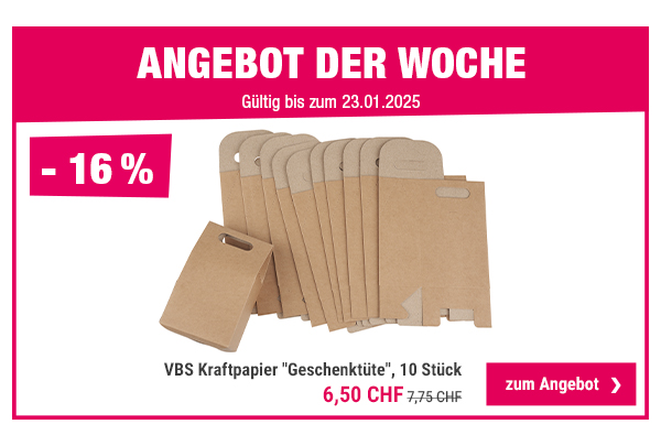 Angebot der Woche: VBS Kraftpapier 