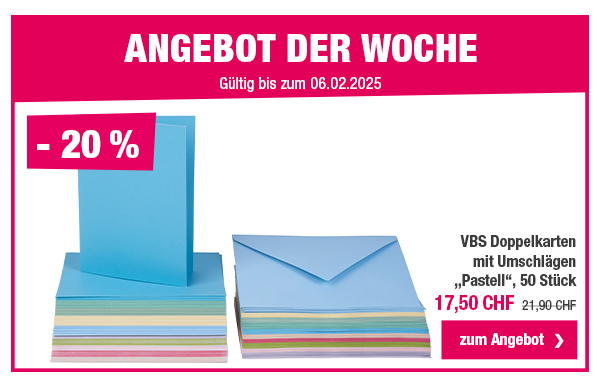 Angebot der Woche: VbS Doppelkarten