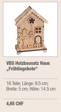 VBS Holzbausatz Frühlingsbote