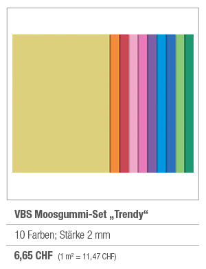 VBS Moosgummi set 