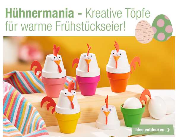 Hühnermania – Kreative Töpfe für warme Frühstückseier! 🐔🥚