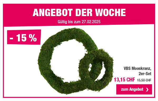 Angebot der Woche: VBS Mooskranz, 2er-Set