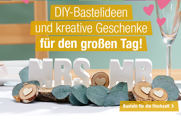 DIY-Bastelideen und kreative Geschenke für den großen Tag!