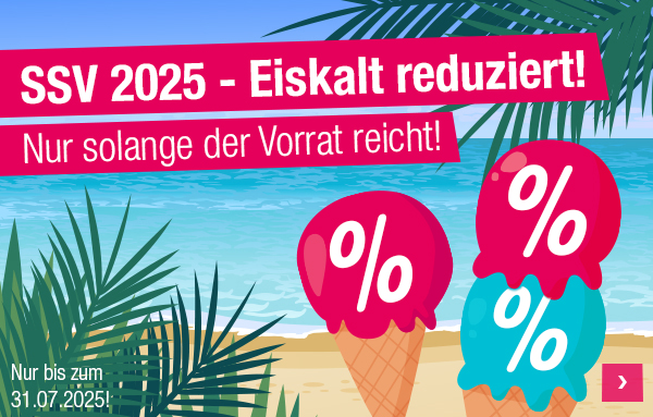 SSV 2025 - Nur solange der Vorrat reicht! Nur bis zum 31.07.2025!