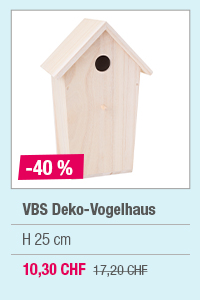 VBS Deko-Vogelhaus