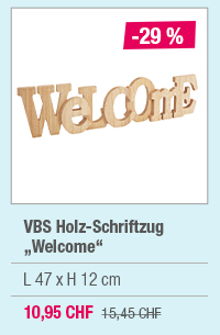 VBS Holz-Schriftzug 