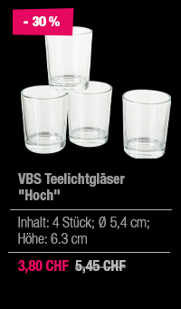 VBS Teelichtgläser 