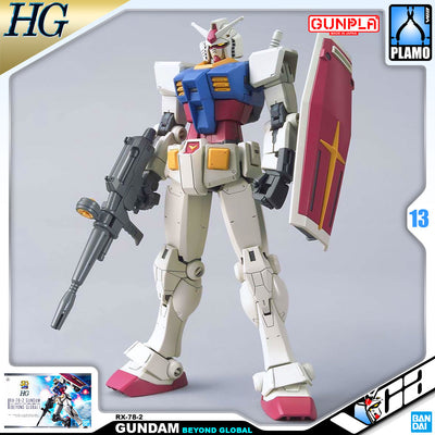 【𝐁𝐀𝐂𝐊𝐎𝐑𝐃𝐄𝐑】FEB-2025🔵 HG RX-78-2 GUNDAM (BEYOND GLOBAL)