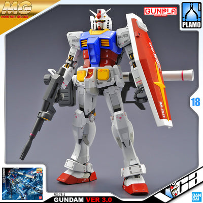 【𝐁𝐀𝐂𝐊𝐎𝐑𝐃𝐄𝐑】FEB-2025🔵 MG RX-78-2 GUNDAM VER 3.0