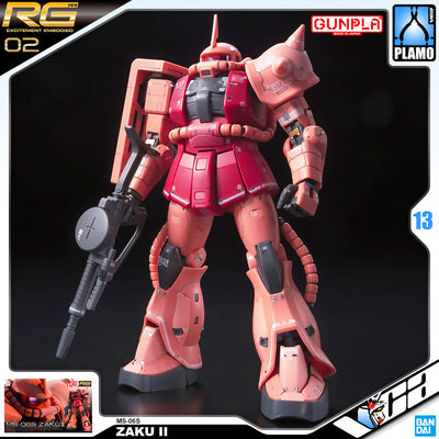 【𝐁𝐀𝐂𝐊𝐎𝐑𝐃𝐄𝐑】FEB-2025🔵 RG MS-06S ZAKU II