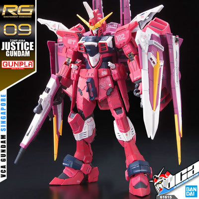 【𝐁𝐀𝐂𝐊𝐎𝐑𝐃𝐄𝐑】FEB-2025🔵 RG JUSTICE GUNDAM