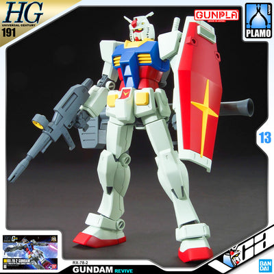 【𝐁𝐀𝐂𝐊𝐎𝐑𝐃𝐄𝐑】FEB-2025🔵⚠️⚠️ HG RX-78-2 GUNDAM (REVIVE VER)