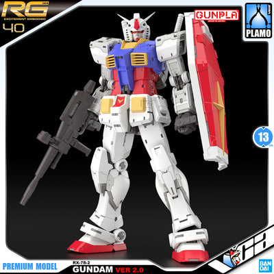 【𝐁𝐀𝐂𝐊𝐎𝐑𝐃𝐄𝐑】FEB-2025🔵 RG RX-78-2 GUNDAM VER 2.0