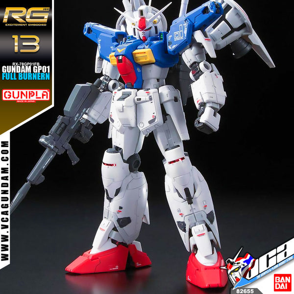 【𝐁𝐀𝐂𝐊𝐎𝐑𝐃𝐄𝐑】FEB-2025🔵 RG GUNDAM GP01FB FULL BURNERN