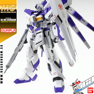 【𝐁𝐀𝐂𝐊𝐎𝐑𝐃𝐄𝐑】FEB-2025🔵 MG RX-93-V2 HI-NU GUNDAM VER KA