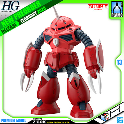 【🟢𝐏𝐑𝐄𝐎𝐑𝐃𝐄𝐑 FEB-2025】 HG Z'GOK (SEED FREEDOM VER)