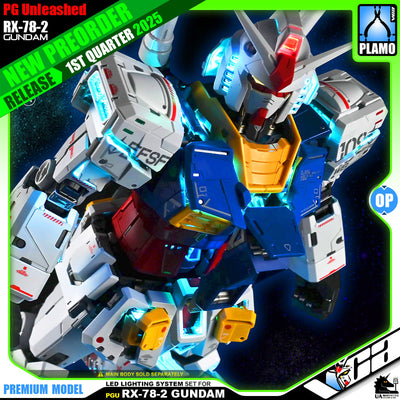 【🟢𝐏𝐑𝐄𝐎𝐑𝐃𝐄𝐑 Q1-2025】 UA LED LIGHTING SYSTEM + BASE FOR PG UNLEASHED RX-78-2 GUNDAM