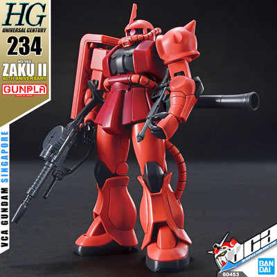 【🔥SALES】 HG MS-06S ZAKU II (40TH ANNIVERSARY)