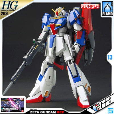 【🔵𝐁𝐀𝐂𝐊𝐎𝐑𝐃𝐄𝐑 OCT-2026】 HG-UC ZETA GUNDAM - GEP VER