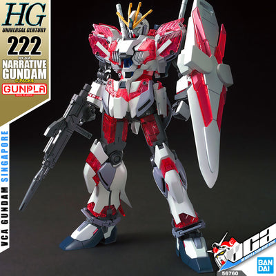 【🔵𝐁𝐀𝐂𝐊𝐎𝐑𝐃𝐄𝐑 OCT-2026】 HG-UC NARRATIVE GUNDAM C-PACKS